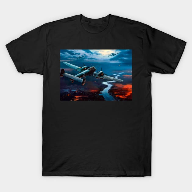 Bf 110 T-Shirt by Aircraft.Lover